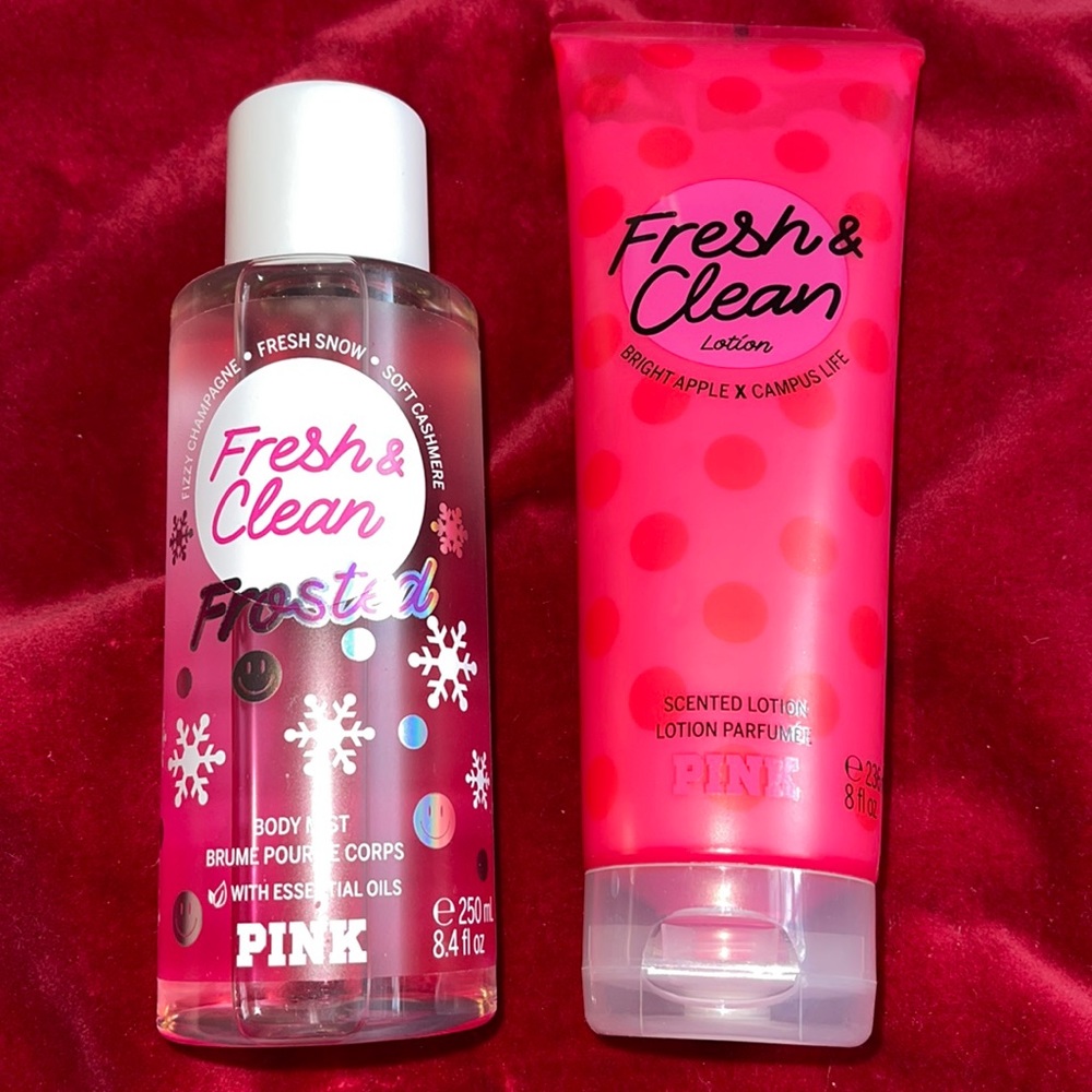 Victoria’s Secret Pink Full size Fresh and Clean